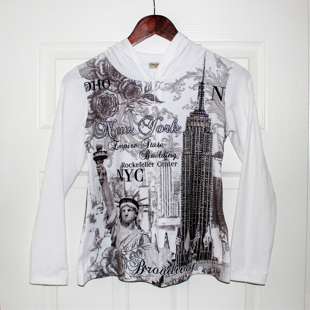 Sweet Gisele New York Graphic Hoodie